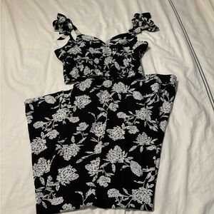 Pink Lily 2-piece Jumpsuit